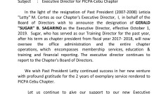 Sugar as New Executive Director-page-001
